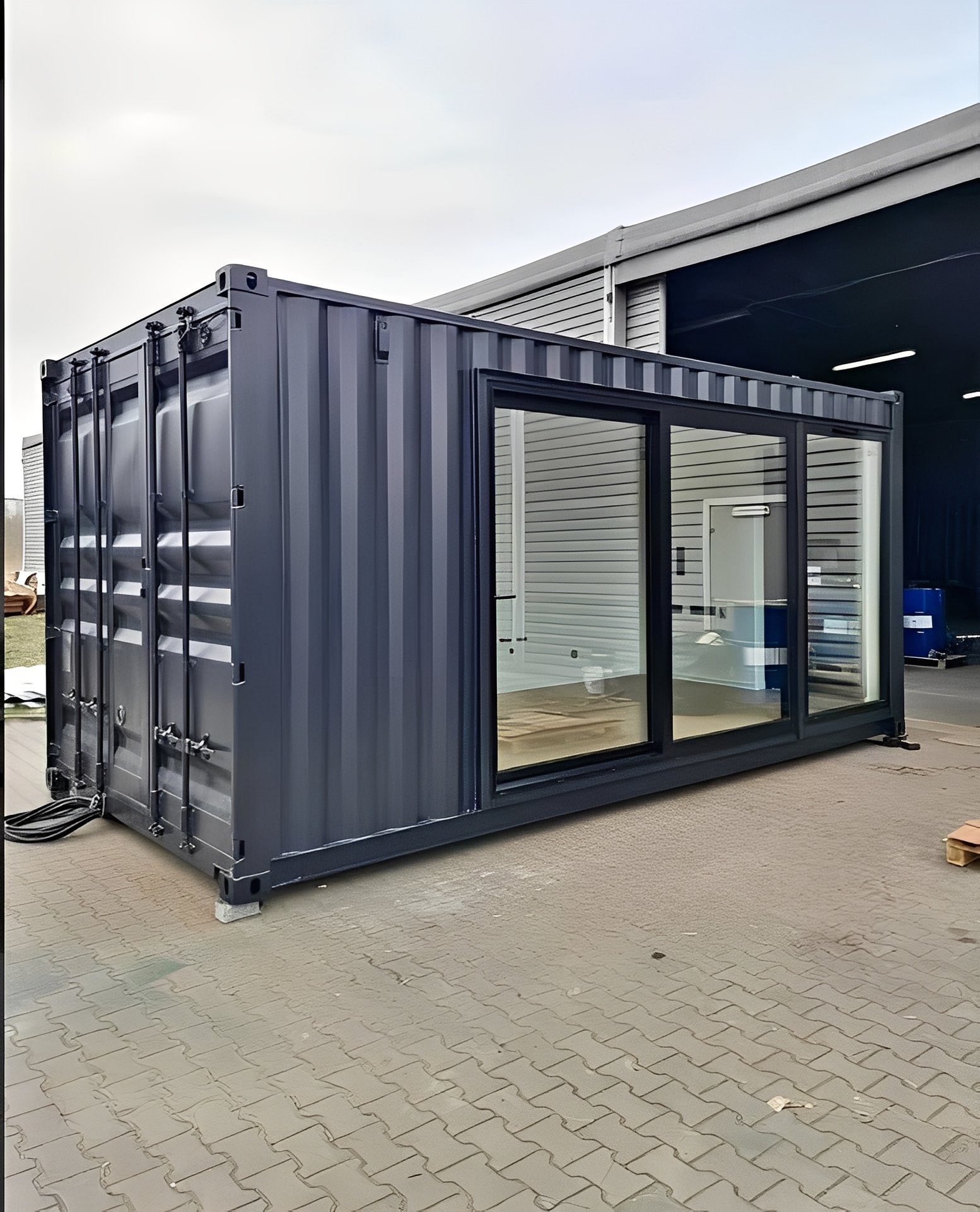 20ft x 12ft Ready-to-Use Home/Office Container - Precision Shipping ...